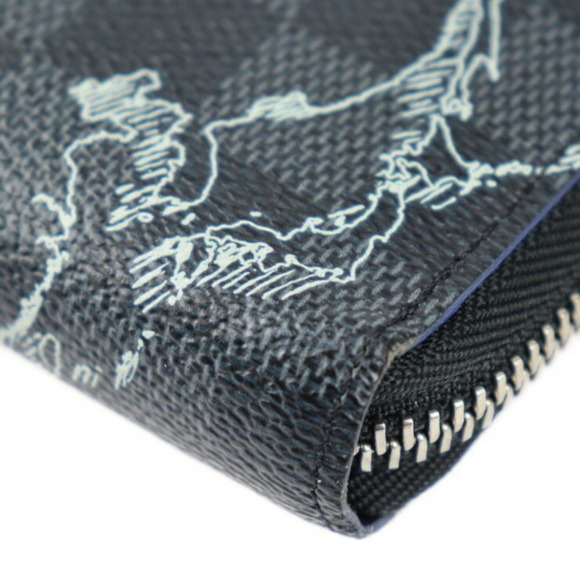 LOUIS VUITTON Black Damier Wallet - Picture 5 of 10